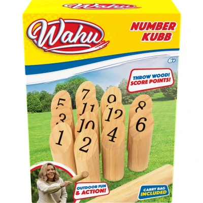 Afbeelding van Wahu Numbers Kubb Werpspel