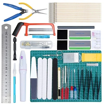 Afbeelding van WiMas 64 STKS Gundam Model Gereedschap Kit, Building Craft Set, Basic Tools voor Repareren en Bevestigen
