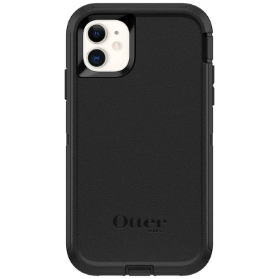 Afbeelding van Apple iPhone 11 Hoesje Kunststof OtterBox Hardcase/Backcover Zwart Telefoonhoesje Shockproof/Valbescherming