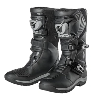 Afbeelding van O&#039;NEAL motorcross laarzen Enduro Motocross anti slip buitenzool voor maximale grip, ergonomisch gevormde hak, geperforeerde voering RMX Volwassen Zwart Maat 42