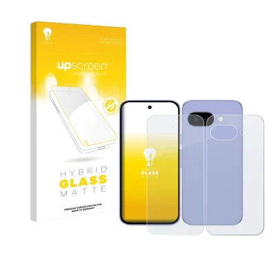 Afbeelding van upscreen Screenprotector voor Google Pixel 9a (Voor+Achter) Folie Beschermfolie Beschermglas matte
