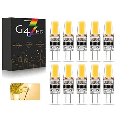 Afbeelding van G4 LED Light Bulbs, AC/DC 12 24V 3W Dimmable Lamp Natuurlijk wit 4000K 270LM, Vervanging voor 20W 30W Halogeenlampen, Geen Flikkering, 10st