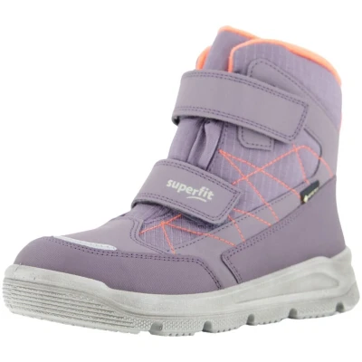 Afbeelding van Superfit MARS Snowboots voor kinderen, Maat: 32, Lila/orange Kunststof/ textiel