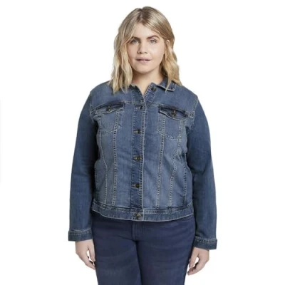 Afbeelding van MY TRUE ME TOM Tailor Spijkerjas, Dames, Maat: 46, Blue denim