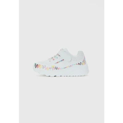 Afbeelding van Skechers UNO LITE Sneakers laag white/multicoloured voor kinderen, Maat: 27, White/multi/coloured Schoenen