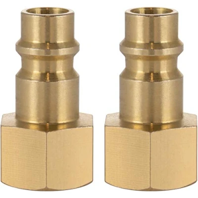 Afbeelding van Poppstar 2x Perslucht Insteeknippel NW 7,2 met 1/4&quot; Binnendraad voor Persluchtaansluiting