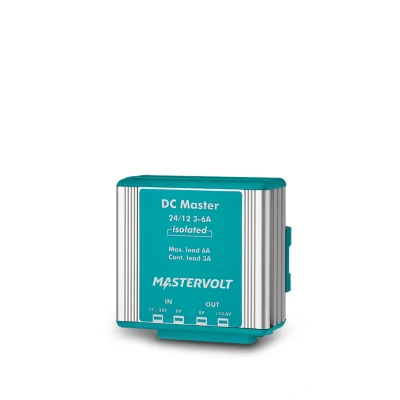 Afbeelding van Mastervolt geïsoleerde omvormer 24 &gt; 13,6volt 3A (max 6A) DC Master 24/12 3
