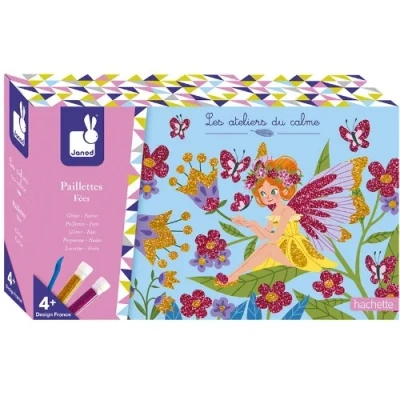 Afbeelding van Janod knutselset glitter elfjes