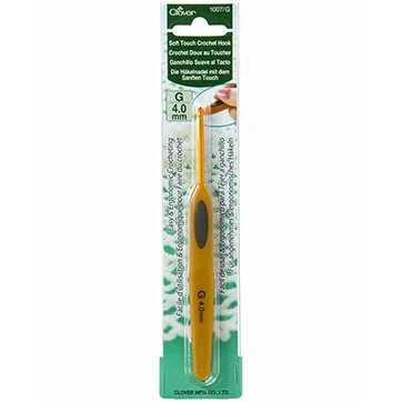 Afbeelding van Clover Soft Touch Haaknaald 4mm