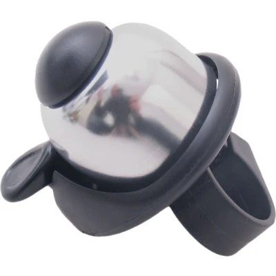 Afbeelding van Edge Fietsbel Bella Design Mini ø36mm zilver (op kaart)