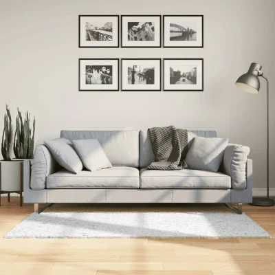 Afbeelding van Vloerkleed OVIEDO laagpolig 80x150 cm grijs