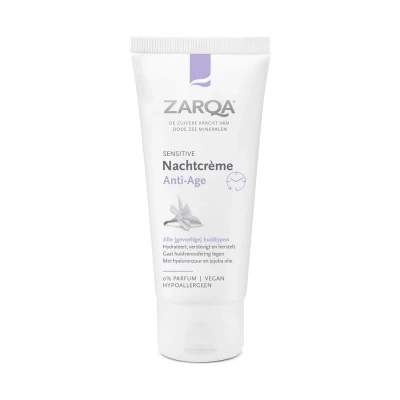 Afbeelding van 3x Zarqa Nachtcreme Anti Age 50 ml