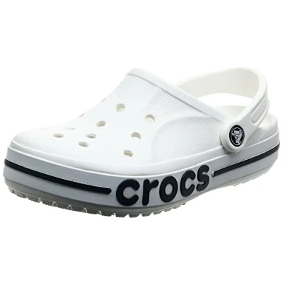 Afbeelding van Crocs Bayaband Clogs, Maat: 45 46, White navy Kunststof