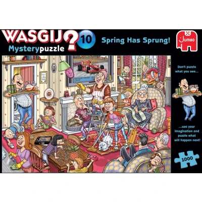 Afbeelding van Wasgij Mystery 10 Voorjaarsschoonmaak! 1000 stukjes puzzel