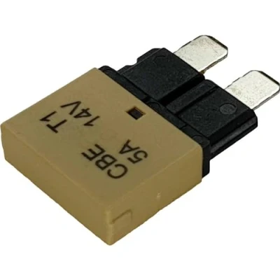 Afbeelding van Hansor CBE1 0514 Zekerautomaat, standaard platte zekering, 5 A, lichtbruin 1 st.