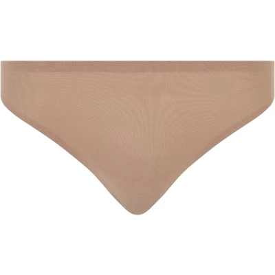 Afbeelding van Chantelle Thong String, Dames, Maat: One Size, Hellbraun