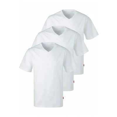 Afbeelding van s.Oliver 3 PACK Tshirt basic, Heren, Maat: XXL, Weiß
