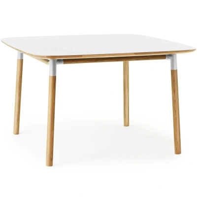 Afbeelding van Normann Copenhagen Form Table Tafel Wit 120x120