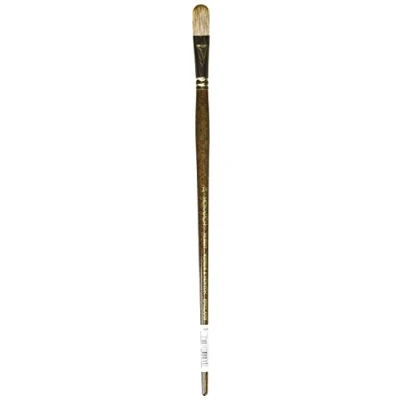 Afbeelding van Winsor &amp; Newton 5504014 Monarch professioneel synthetisch haar penseel voor olieverf of acrylverf Kattentong Nr.14,