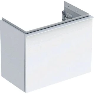 Afbeelding van Geberit iCon fonteinonderbouwkast met lade, wit mat / 520 x