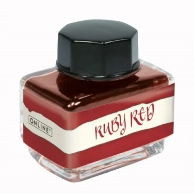 Afbeelding van ONLINE inkt Colour Inspiration 15 ml robijnrood