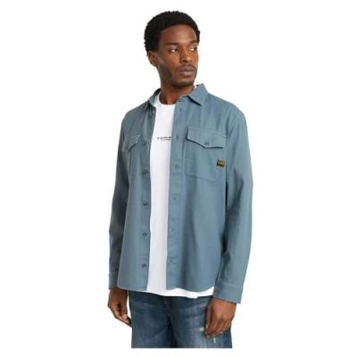 Afbeelding van G Star RAW Marine Slim overhemd, Blauw (Avio Gd D24963 d454 g744), M