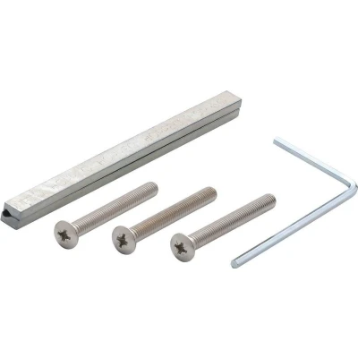 Afbeelding van HOPPE Krukstiftgarnituur DD50 55 Profielstift incl. 3 Metaalschroeven