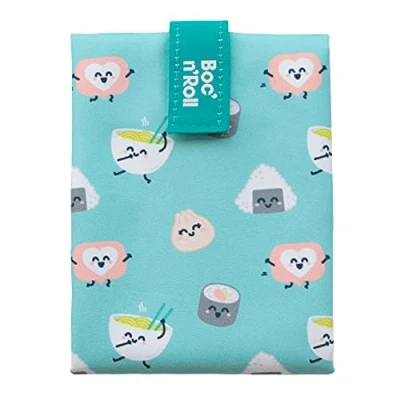 Afbeelding van Roll&#039;eat ® Boc&#039;n&#039;Roll Mr. Wonderful lunchtas, herbruikbaar, milieuvriendelijk, BPA vrij, sushi