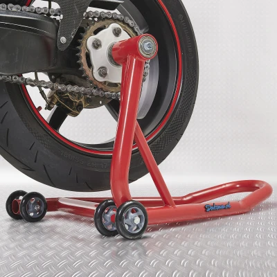 Afbeelding van Datona Extra Sterke Paddockstand Enkelzijdige Ophanging Ducati (40,7 Mm) Rood