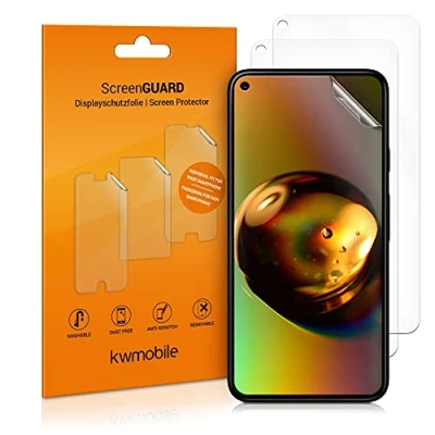 Afbeelding van kwmobile 3x screenprotectors geschikt voor Google Pixel 5 beschermende folie smartphone