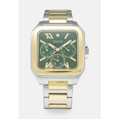Afbeelding van Guess Integrity Horloge, Heren, Maat: One Size, Green sunray