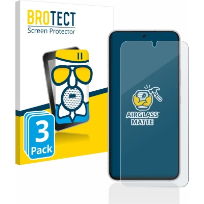 Afbeelding van BROTECT Screenprotector voor Samsung Galaxy S22 5G Folie Beschermfolie Beschermglas matte (3 Stuks)