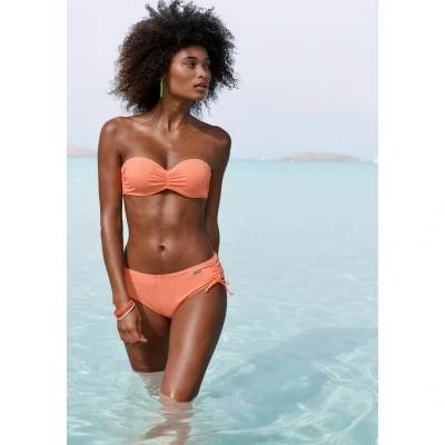 Afbeelding van NU 25% KORTING: Venice Beach Bandeau bikinitop Lucky van geribbelde structuurstof