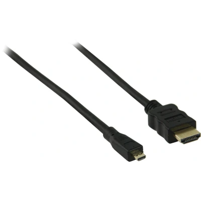 Afbeelding van S Impuls Micro HDMI kabel versie 1.4 (4K 30Hz) / zwart 1 meter