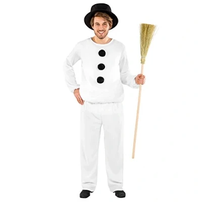 Afbeelding van dressforfun herenkostuum sneeuwman XXL verkleedkleding kostuum halloween verkleden feestkleding carnavalskleding carnaval feestkledij partykleding 300504