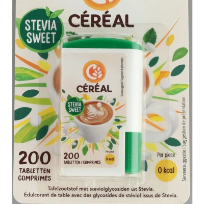 Afbeelding van 12x Céréal Stevia Sweet 200 tabletten