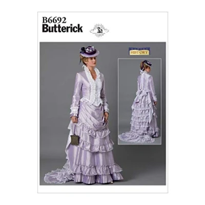 Afbeelding van Butterick Naaipatroon, papier, wit, divers, B6692E5