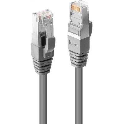 Afbeelding van LINDY 45592 RJ45 Netwerkkabel, patchkabel CAT 6 S/FTP 50.00 m Grijs Snagless 1 stuk(s)