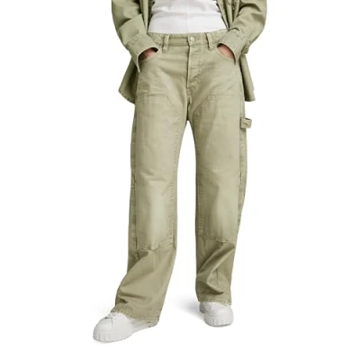 Afbeelding van Bowey 3D Carpenter Loose, Groen (Sun Faded Sage Gd D24354 d491 g552), 24W x 28L