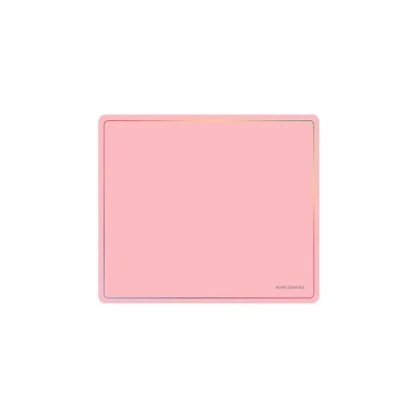 Afbeelding van MARSGAMING MMP124, Gaming Muismat 360x260mm, Rainbow Randontwerp, Antislip Natuurrubber Basis, Nano Textieloppervlak voor Ultieme Precisie, Flexibele Muismat, Roze