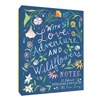 Afbeelding van With Love, Adventure, and Wildflowers Notes: 20 Different Notecards &amp; Envelopes
