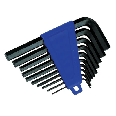 Afbeelding van Silverline 10 delige zeskantsleutel set 1/16&quot; 3/8&quot;