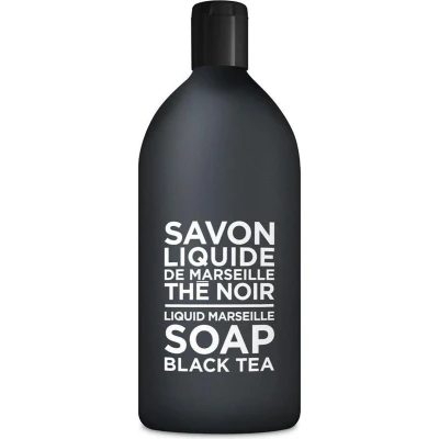 Afbeelding van Savon de Marseille vloeibare handzeep Thé Noir 1 liter navulling