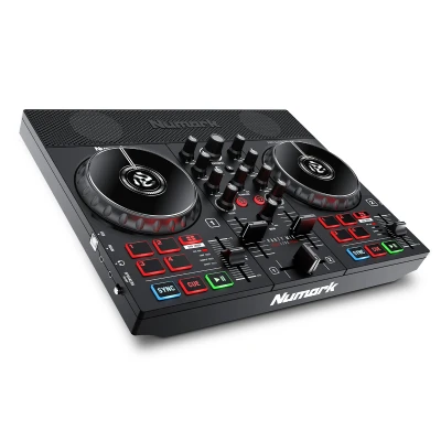 Afbeelding van Numark Party Mix Live DJ controller / set met verlichting, luidsprekers en mixer voor Serato Lite