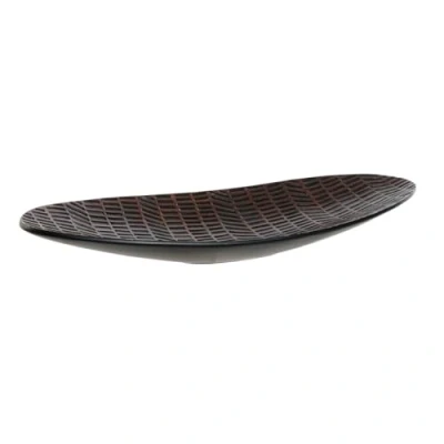 Afbeelding van Middenstuk Home ESPRIT Bruin Zwart Koloniaal 48 x 16 5 cm