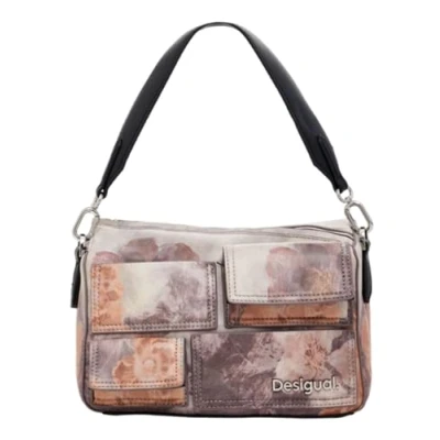 Afbeelding van Desigual Accessories handtas van polyurethaan, accessoires voor dames, wit, Wit