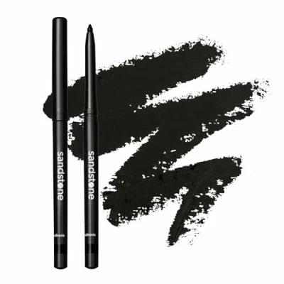 Afbeelding van Sandstone Scandinavia Hypoallergene waterdichte eyeliner zwart, voor gevoelige ogen, parfumvrije veganisten en dierproefvrije oogstift