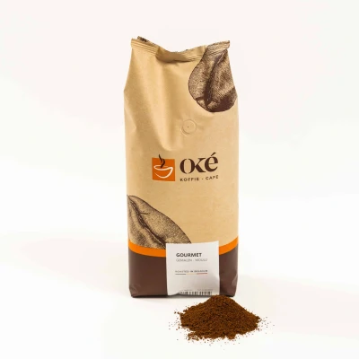 Afbeelding van OKE Koffie Oké koffie, gemalen, zak van 1 kg, Gourmet