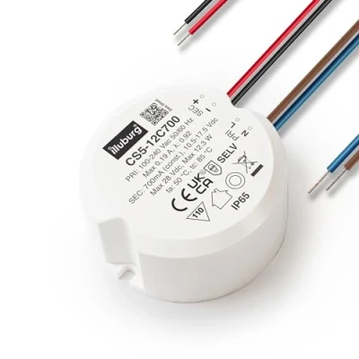 Afbeelding van illuburg Led transformator, waterdicht, IP65, 700 mA, constante stroom, 8 W, 12 led, voeding, driver power suply