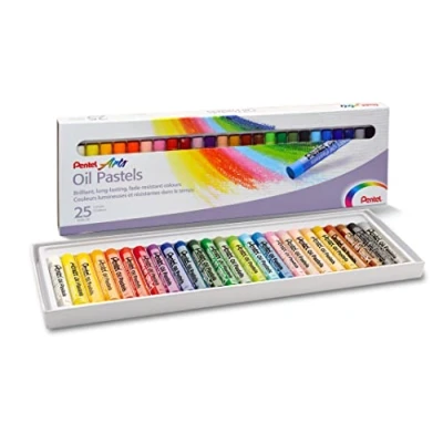 Afbeelding van Pentel PHN olieverfstiften, verpakking van 25 stuks